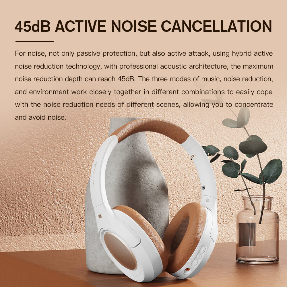 iKF King - Fashion Active Noise Cancelling Wireless Headphone