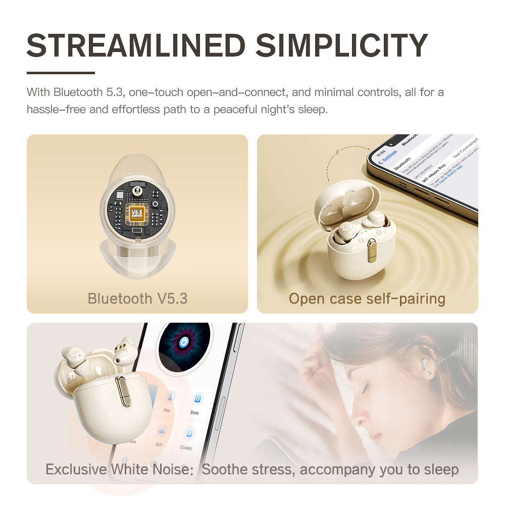 iKF Sleep earbuds-for insomnia