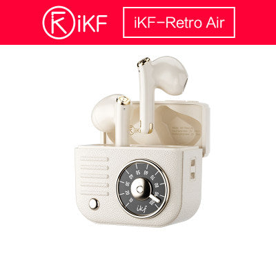 iKF Retro Air Vintage Earbuds-Leica Camera Style Edition