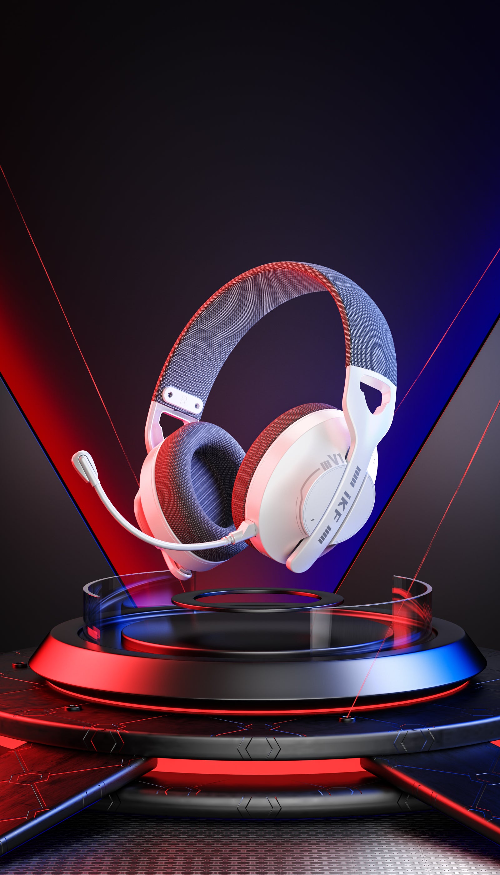 iKF V1 Ultra-Lightweight Wireless Gaming Headset