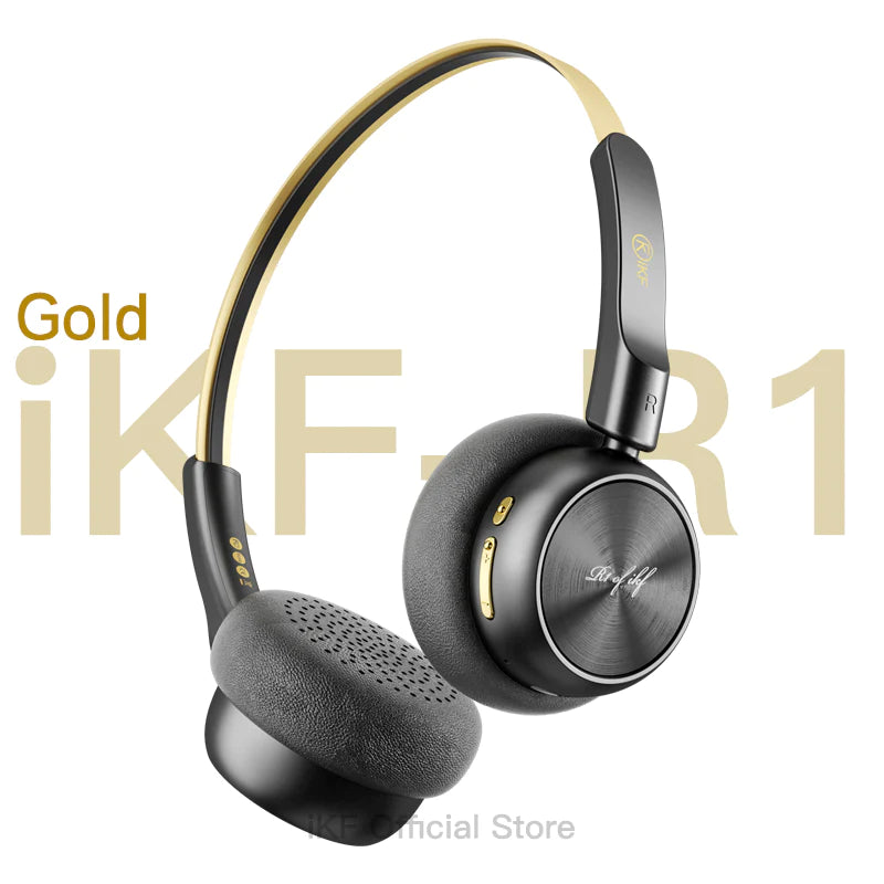 iKF R1 Wireless Retro Headphones On Ear Headset (OOTD) -