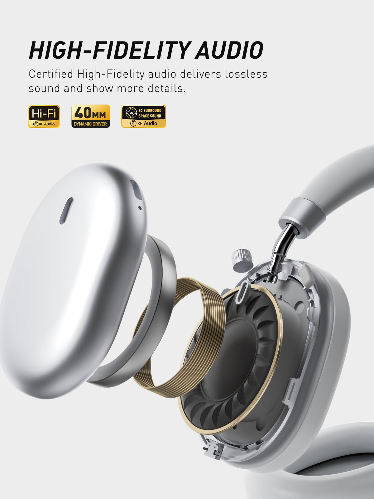 iKF Nano Cozy ANC Headset