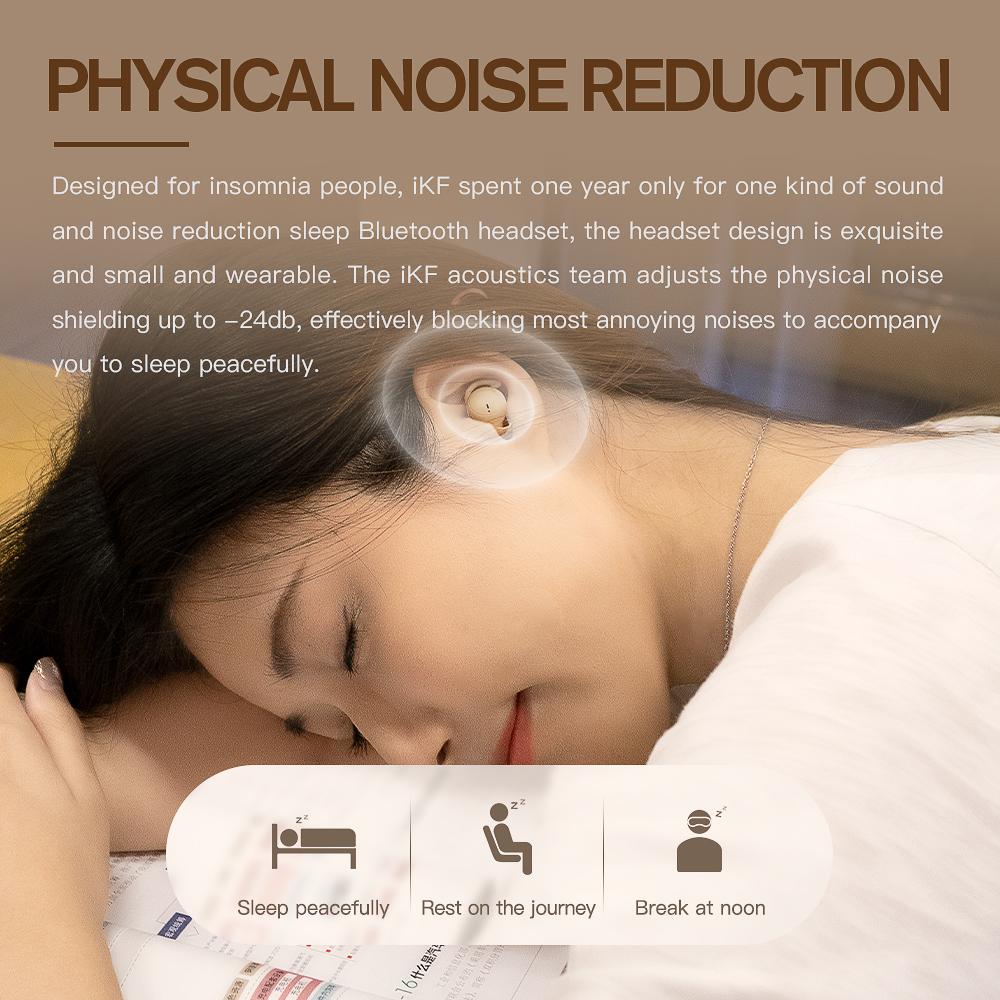 iKF Sleep earbuds-for insomia - IKF AUDIO