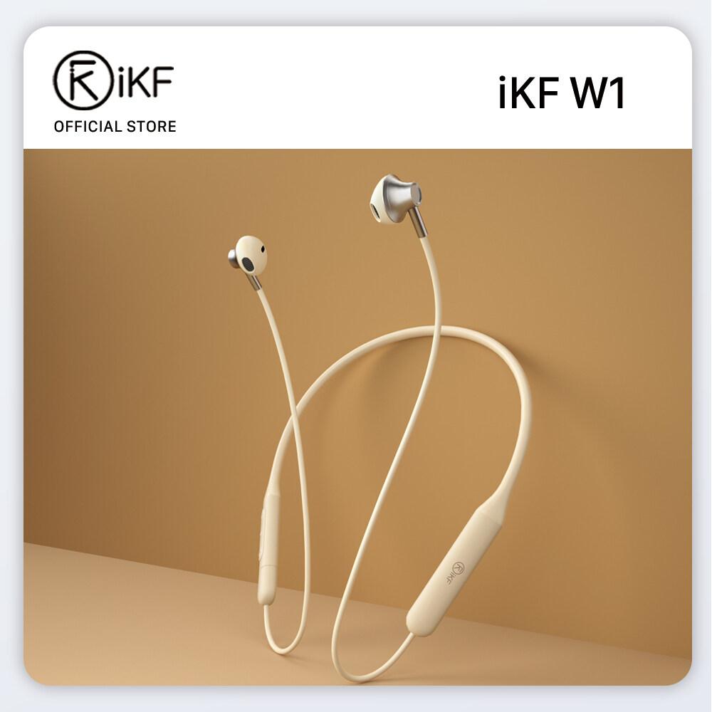 iKF W1 Bluetooth Wireless Earbuds - Sports Magnetic Neckband Wireless Headsets -HiFi sound - IKF AUDIO