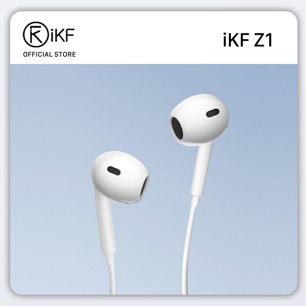 iKF Z1 Wired Earphone 3.5mm TYPE-C Lighting - IKF AUDIO