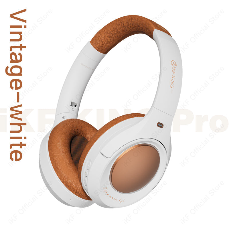 iKF King Pro- Active Noise Cancelling Bluetooth Wireless Headphone - IKF AUDIO