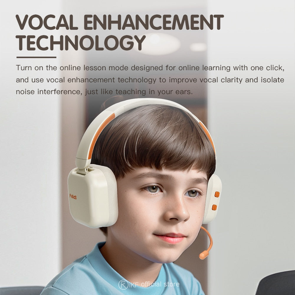 iKF Fkids Pro Wireless Children HIFI Headset(Autistic,learning,music) - IKF AUDIO