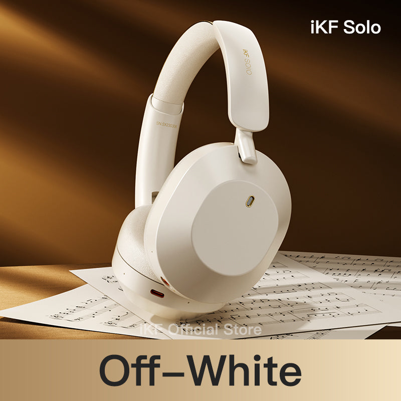 iKF Solo ANC Over-ear luxury design Wired Headset-APP control - IKF AUDIO